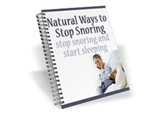 Natural Ways To Stop Snoring